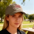 thumbnail image 5 of WKSCLPAI 250th Anniversary Hat USA 250 Years Freedoms Baseball Hat We The People Stars Stripes Flag Embroidered Baseball Cap for Commemorative 250 Years Independence(Khaki), 5 of 8