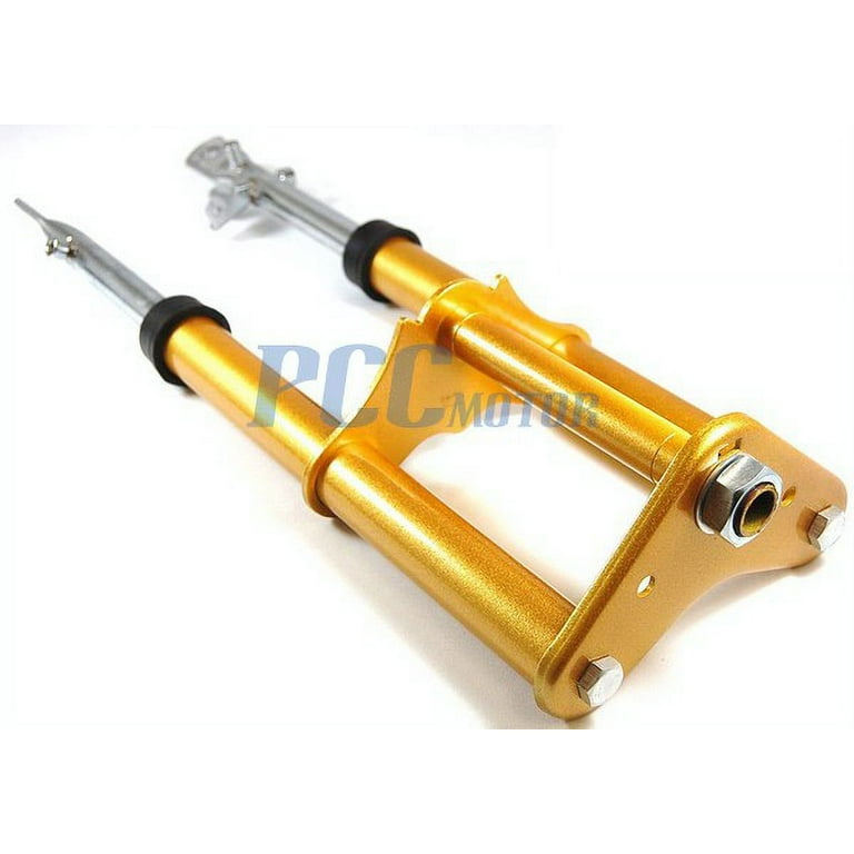 STOCK FORKS SUSPENSION HONDA 50 XR50 CRF50 GOLD CHINESE 70CC COOLSTER PIT DIRT BIKE FK01