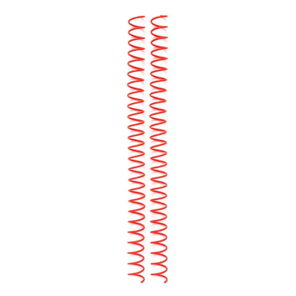 We R Cinch Spiral Wires 4/Pkg-Red