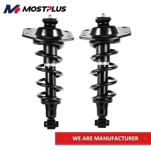 MOSTPLUS 2PCS Rear Shock Struts Coil Spring Assembly for 2011-2015 Chevy Camaro 3.6L
