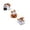 A 1PCS & B 1PCS & D 1PCS, variant on 3 PCS Halloween Pins Enamel Pin Bulk Cute Ghost Lapel Pins Funny Ghost Brooches Badges Gift Cartoon Pumpkin Enamel Pins Gift for Women Men Backpack Jacket Clothes Halloween Party