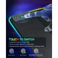 thumbnail image 5 of Extrelife RGB Gaming Mouse Pad with Wireless Charger, 11 Lights Modes, LED Mouse Mat 15W Fast Charging for Home, Office, School, 5 of 8