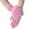 Pink, variant on UJNDER Women Fashion Solid Color Short Stretch Ceremonial Dance Gloves for Performance Beige One Size