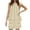 Beige, variant on XINC Womens Nightgowns Women's Shorts Short Sleeves Casual Two Piece Casual Suit Nightdress for women
