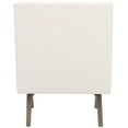 thumbnail image 5 of Safavieh Oliviadella Mid-Century Wood and Fabric Dining Side Chairs, Bone/White Washed, 5 of 6