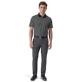 thumbnail image 2 of Ben Hogan Performance Men’s & Big Men's Herringbone Stripe Short Sleeve Golf Polo Shirt, Sizes S-4XLT, 2 of 8
