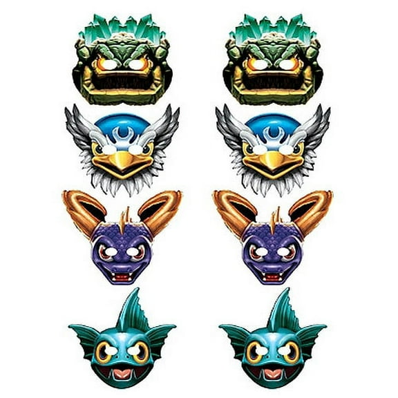 Skylanders Paper Masks Assortment