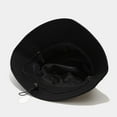 thumbnail image 6 of CoCopeaunts Large Bucket Hat Women Big-Brimmed Fisherman Hat Unisex Pure Color Basin Caps with Adjustable Chin Strap Pin Decorate, 6 of 8