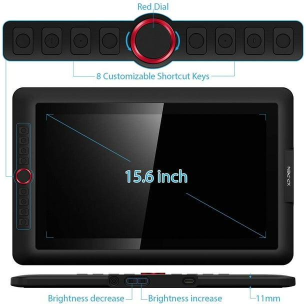 XP Pen Artist 15.6 Pro 1920 x 1080 Graphics Tablet 8192 Pressure