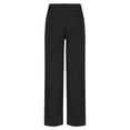 thumbnail image 2 of TiaoBug Kids Boys Gentleman Suit Pants Elastic Waistband Pull-On Trousers Wedding Party Formal Uniform Black 5, 2 of 5
