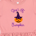 thumbnail image 4 of Inktastic Gigi's Lil' Pumpkin Girls Toddler Dress, 4 of 5