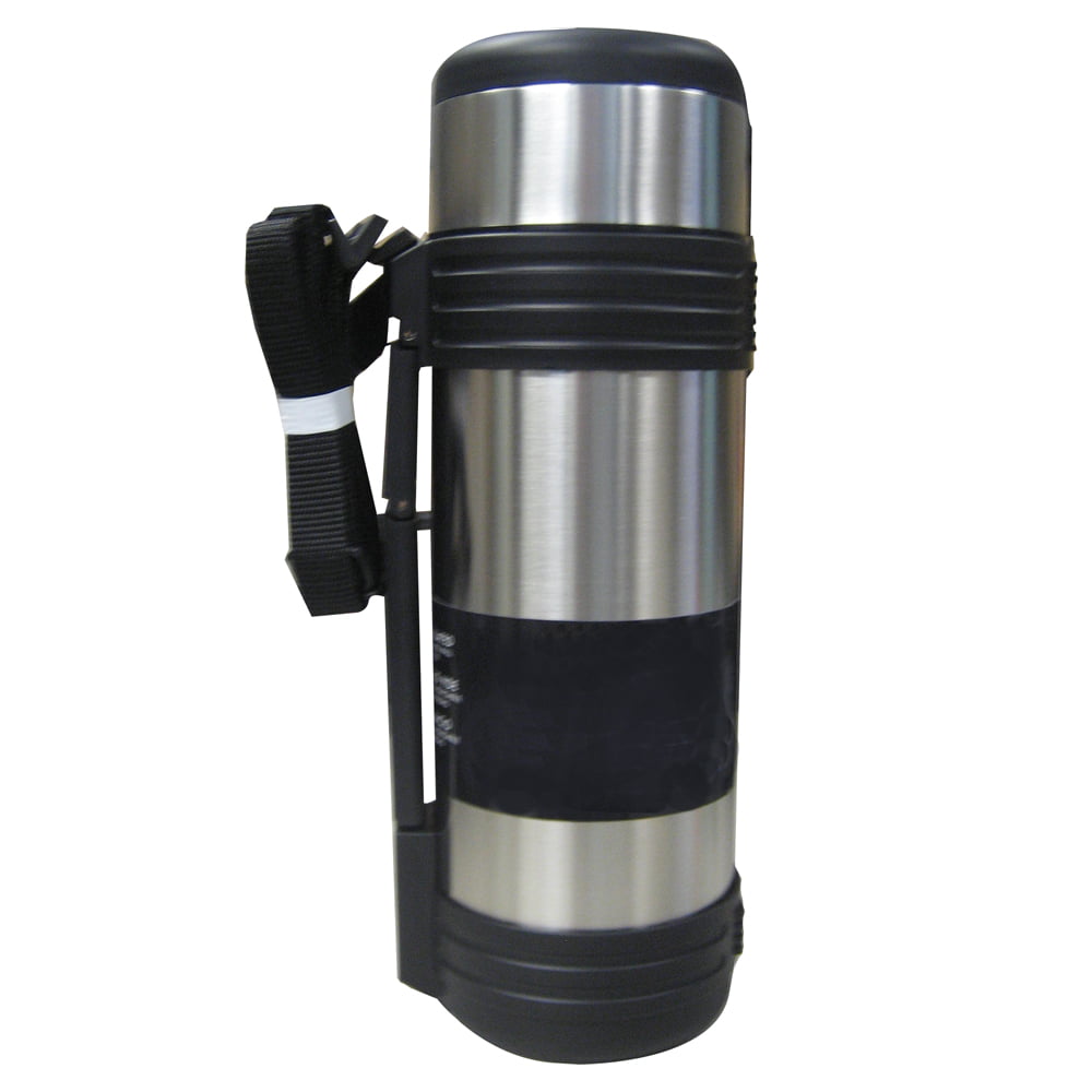 Thermos Ncd1000ss4 1-liter Stainless Steel Bottle With Folding Handle Stainless Steel Thermos With Handle