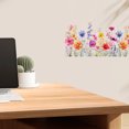 thumbnail image 5 of Removable Wildflower Wall Decals Floral Peel and Stick Wall Stickers for Living Room Bedroom Nursery Home Decor Art Decoration DIY Application, 5 of 5