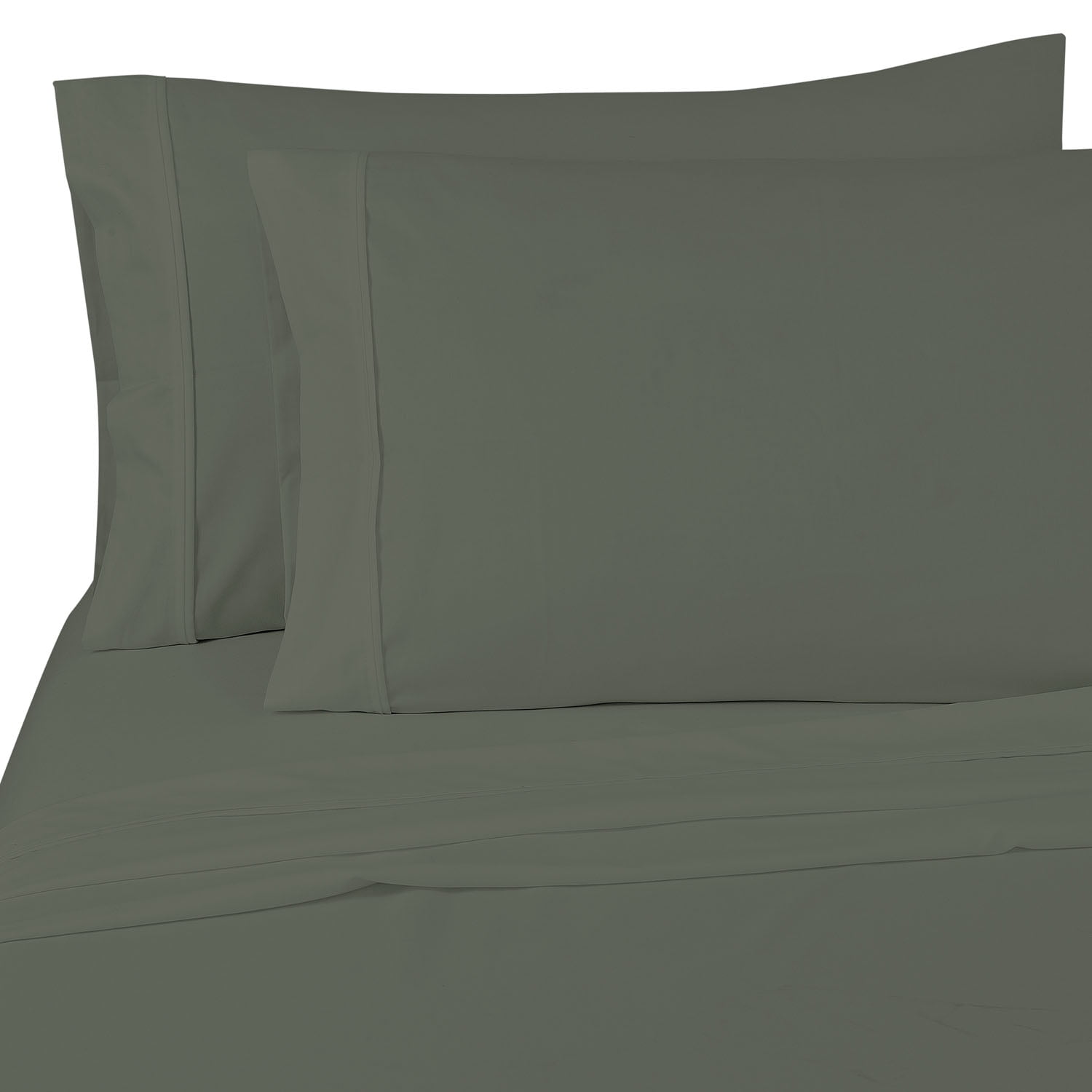 Royale Linens Graphite 400 Thread Count Performance Twin Sheet Set
