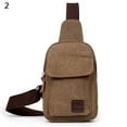 thumbnail image 3 of Men Messenger Bag Shoulder Bag Canvas Cross Body Sling Pack Satchel, 3 of 6