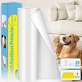 thumbnail image 1 of Protector de Muebles para Rascar Gatos: Cinta Antirrayas para Gatos - Protector de Puerta para Rascar Perros - Cinta Autoadhesiva de Entrenamiento Transparente para Alfombra, Sofá, Puerta (Transparente, 7.87" x 6.56FT), 1 of 5