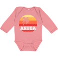 thumbnail image 3 of Inktastic Aruba Vacation Boys or Girls Long Sleeve Baby Bodysuit, 3 of 5