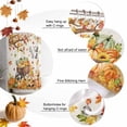 thumbnail image 5 of Shower Curtain 72"W x 96"L It's Fall Y'all Thanksgiving Pumpkins Gnome Fabric Shower Curtains Set with Hooks Water Repellent Bathroom Curtains Machine Washable Bathroom Accessories, 5 of 6