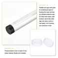 thumbnail image 3 of Clear 180mm Rubber End Caps Round Vinyl Plugs Insert Rubber Flexible, 3 of 6