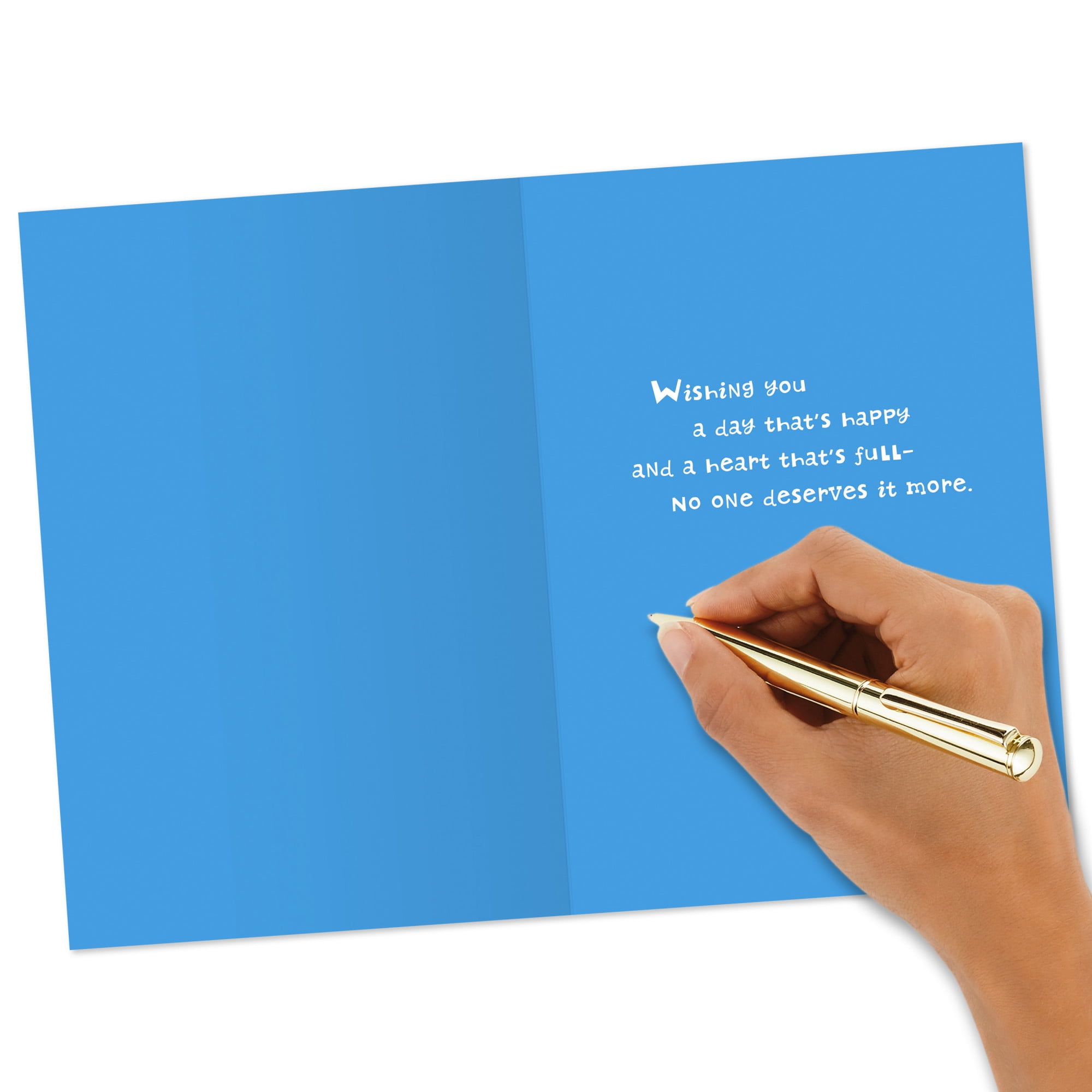 Hallmark Birthday Card (Wishing You a Full Heart)