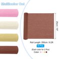 thumbnail image 2 of Uxcell 65.6ft Crepe Paper Roll, 8 Roll 4 Color 10" Width Paper Streamer, Brown Pink Series, 2 of 7