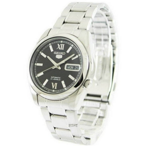 Seiko Reloj 5 Automático de 21 Joyas SNKL55K1 SNKL55K para Hombre