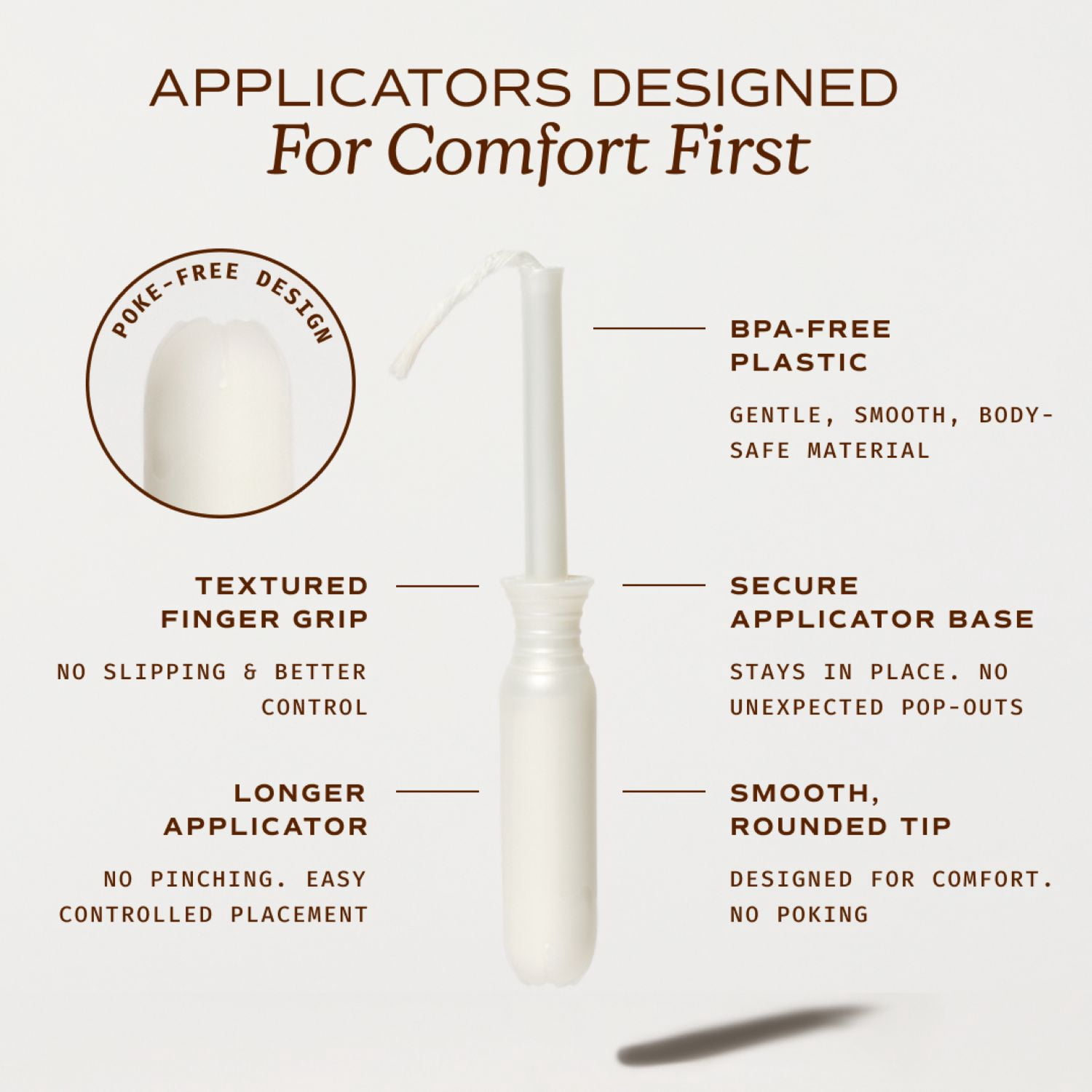 August Organic Cotton Combo Regular and Super Tampons, 24 Count