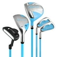 thumbnail image 2 of Shorties Golf Kid's Golf Club Set (Kids 42"-46" Tall) MINI Blue - Left, 2 of 2