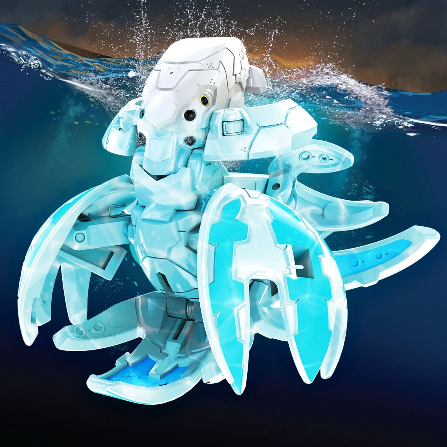 Bakugan Ultra, Haos Krakelios, 3-inch Tall Collectible Transforming Creature, for Ages 6 and Up