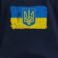 thumbnail image 3 of CafePress - Ukraine Coat Of Arms Flag Long Sleeve T Shirt - Women's Long Sleeve Graphic Tee Casual Fit, 3 of 4