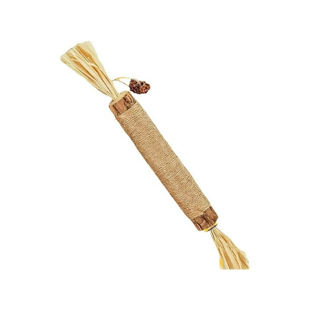 HFLWYWD Nylatails Silvervine Dental Stick, Palitos Masticables Silvervine para Gatos, Juguetes Masticables de Hierba Gatera Natural para la Limpieza Dental de Gatitos, Nylatails Natural Silvervine