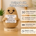 thumbnail image 3 of Muñeca de ganchillo Thank You Gift The Grateful Potato Positive, 3 of 6