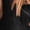 ♘394-Black, variant on Women's Gradient Color Block Short Sleeve V-Neck Dress - Casual Midi Dress with Modern Detail