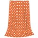 thumbnail image 2 of Balery Orange And White Polka Dot Manta de Felpa Suave y Acogedora – Cobija de Franela Aterciopelada para Cama, Lavable y Cálida para Sofá, Mascotas, Transpirable-40"x30", 2 of 7