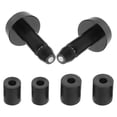 thumbnail image 1 of unbranded 1Jgo Tapas Para Manillar De Motocicleta Aluminio Negro Resistencia Y Estilo Universal, 1 of 7