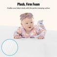thumbnail image 6 of Dream On Me Baby Swan 5-Inch White Foam Crib and Toddler Mattress, JPMA Certified, 6 of 8