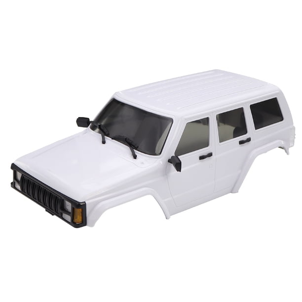 Tholdsy Carcasa de plástico 1/18 para coche TRX4m RC, pieza de coche RC, accesorios de coche, piezas de repuesto, pieza de actualización RC Kits de construcción modelo Blanco