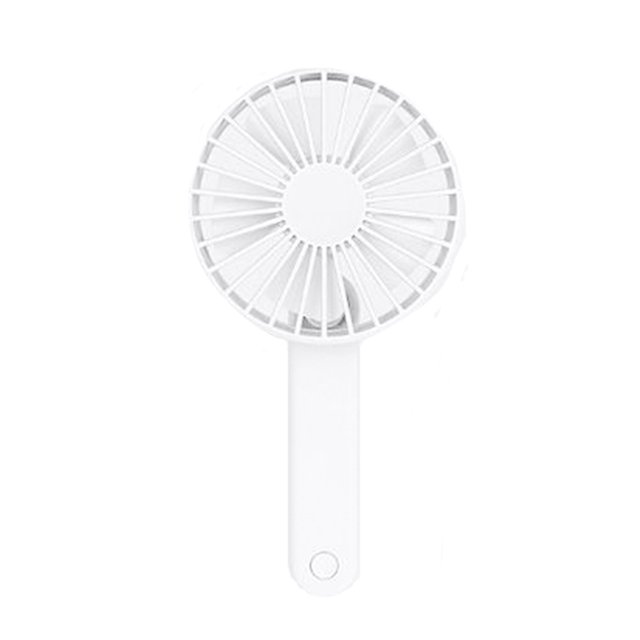 Mini ventilador plegable Qualitell, ventilador de escritorio portátil, recargable por USB, batería de 1200 mAh, 3