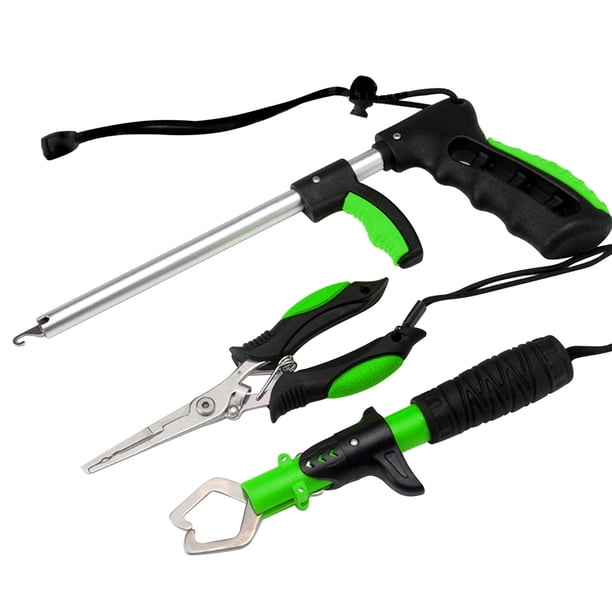 Kit de herramientas de pesca, alicates de pesca, pinza para labios de pez, pesca