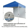 thumbnail image 4 of CROWN SHADES 8x8 Pop Up Canopy with 1 Side Wall One Push Setup Easy Outdoor Sun Shade for Events Parties Camping Blue, 4 of 6