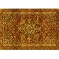 thumbnail image 1 of Ahgly Company Indoor Rectangle Persian Yellow Traditional Area Rugs, 3' x 5', 1 of 4