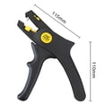 thumbnail image 3 of Amdohai Reinforced Nylon Portable Wire Stripper Multifunction Cable Stripping Pliers Ferrule Cutting Tool, 3 of 7