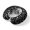 Black, White, Silver, variant on Neck Pillow, Grey Moon Memory Foam U-Shaped Travel Pillow for Airplane Car Train Office Nap, Portable Soft Head Neck Support for Sleeping & Reclining Modern Abstract Minimalist Stars Artwork