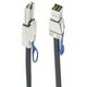 thumbnail image 4 of External Mini SAS HD SFF-8644 to Mini SAS SFF-8088 Hybrid Cable 1M 3.3FT Cable, 4 of 5