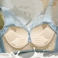 thumbnail image 7 of Cotton Bras for Older Women No Underwire Convertible Low Cut Underwire Bra Comfortable Bra Front Closure Bras, 7 of 7