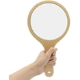 thumbnail image 3 of Hand Mirror Wood Handheld Mirrors with Handle Wall Mounted Bathroom Mirror, 3 of 4