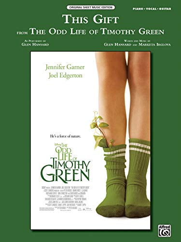 Piano/Vocal/Guitar Sheet This Gift From The Odd Life of Timothy Green From Disney's the Odd Life of Timothy Green