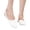 White, variant on Half Soles Dance Shoes Women Men Canvas Ballet Shoes Turners Dance Shoes Color White Size L