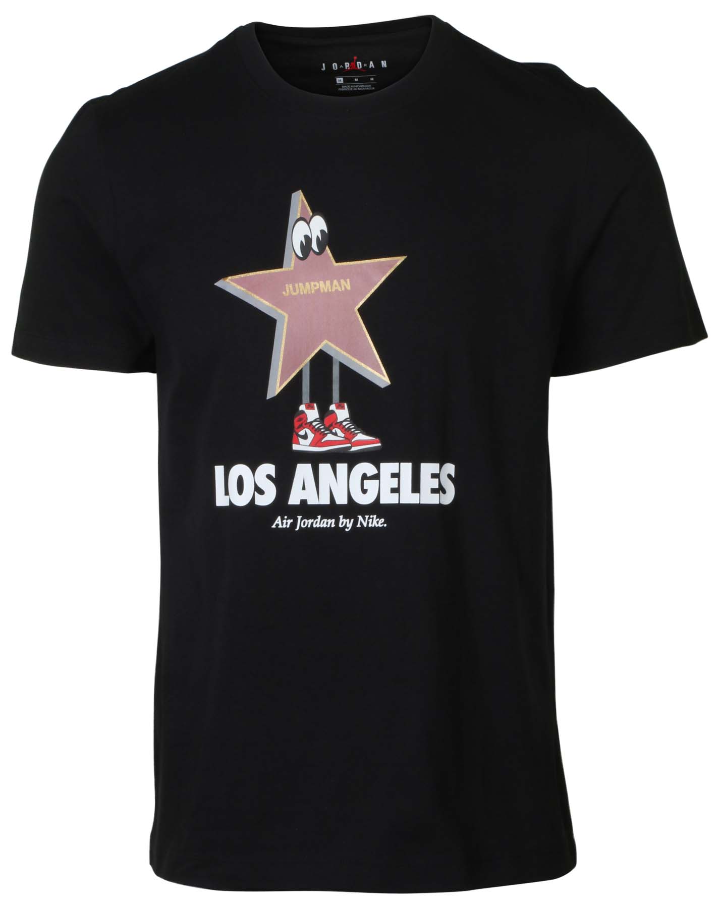 Jordan Men's Nike Los Angeles Star Character Graphic Tee (Black, Medium) - image 1 of 3