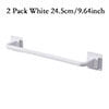 thumbnail image 4 of Multi\-size combination Towel Rack Over Door Towel Bar Hanging Holder Stainless Bathroom Kitchen Cabinet Shelf Hanger White 24.5cm, 4 of 9